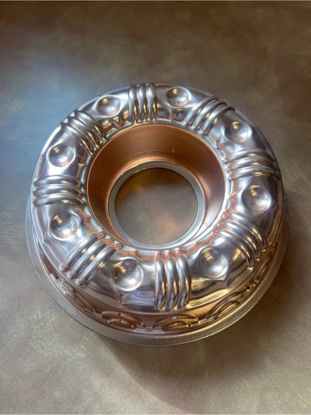 Vintage Copper Mold Pan 3.5 cups; Good Condition